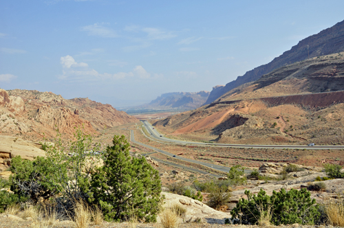 view from  Arches National  Park